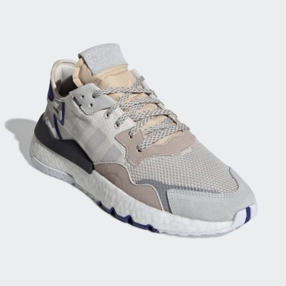 Adidas Nite Jogger in Raw White/Grey/Active Blue NWT main image 13